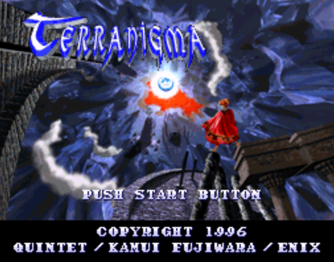 Terranigma Title Screen